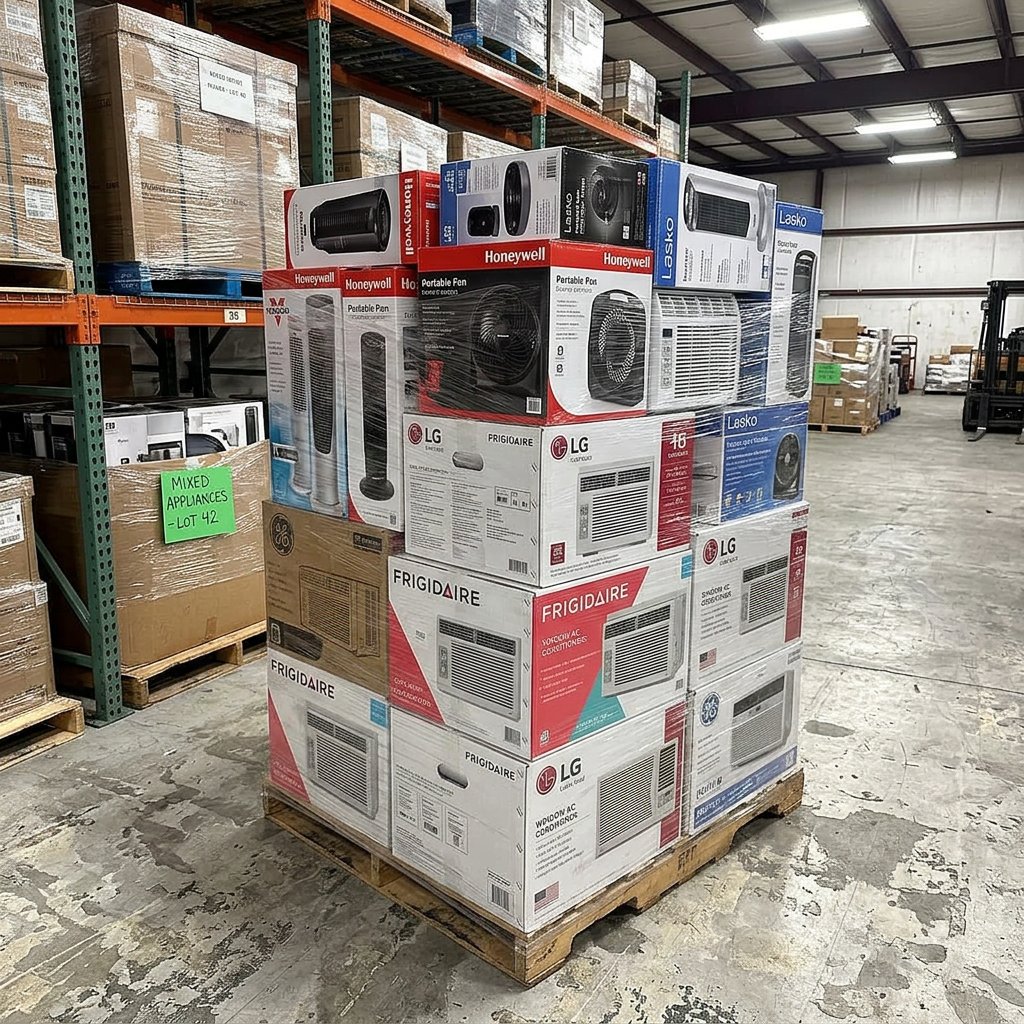 Premium 56-Piece Air Conditioning & Cooling Appliance Pallet