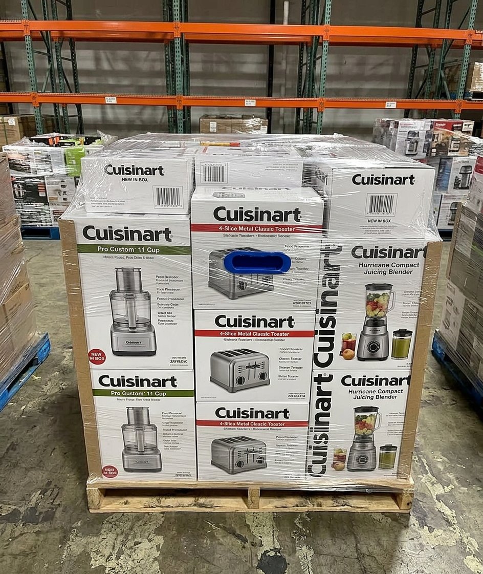 Premium 45-Piece Cuisinart Kitchen Appliance Pallet