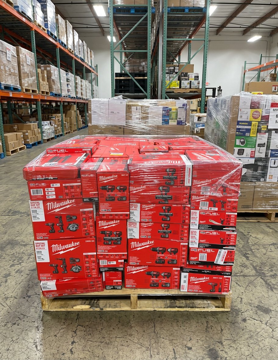 Milwaukee 35-Piece Power Tools Pallet – Weekend Tool Lot