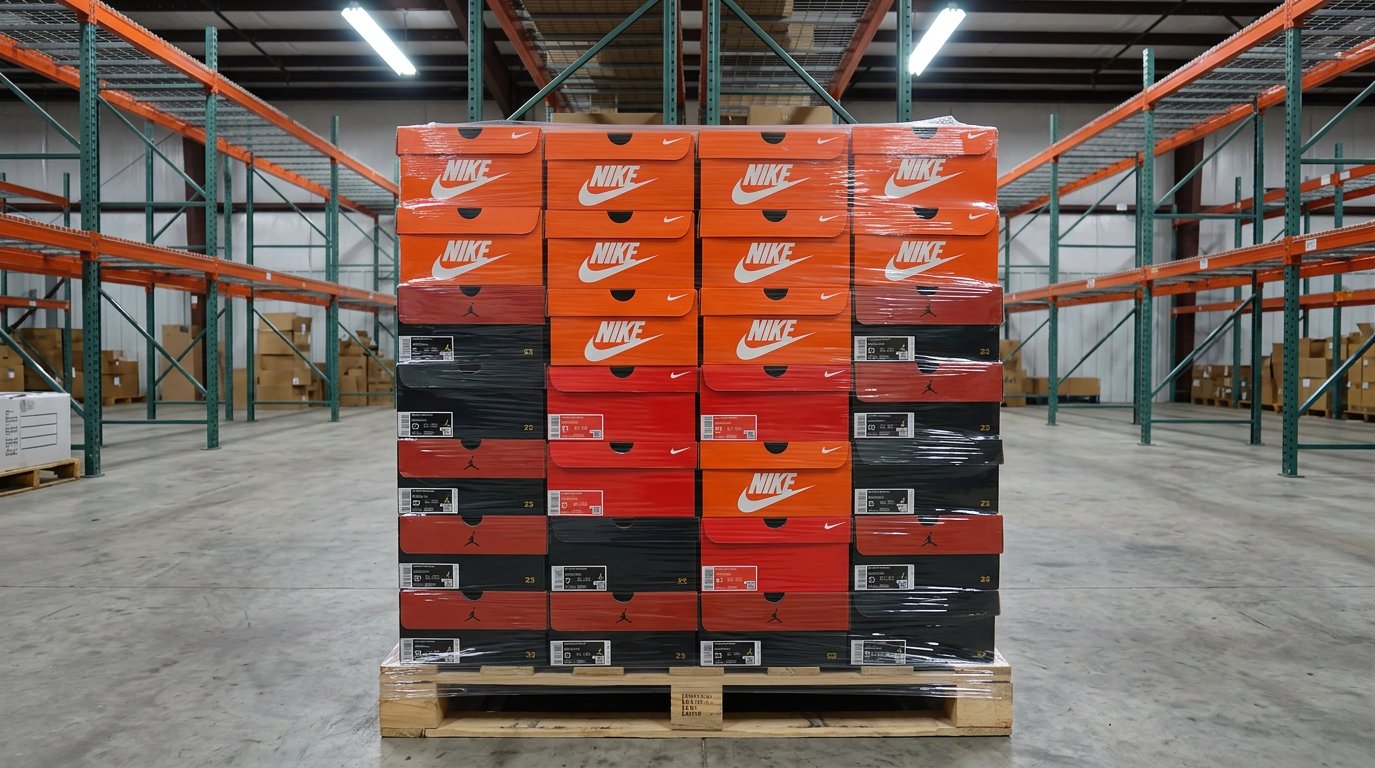 Palet Premium Mixto de Tenis Nike y Jordan – 190 Pares