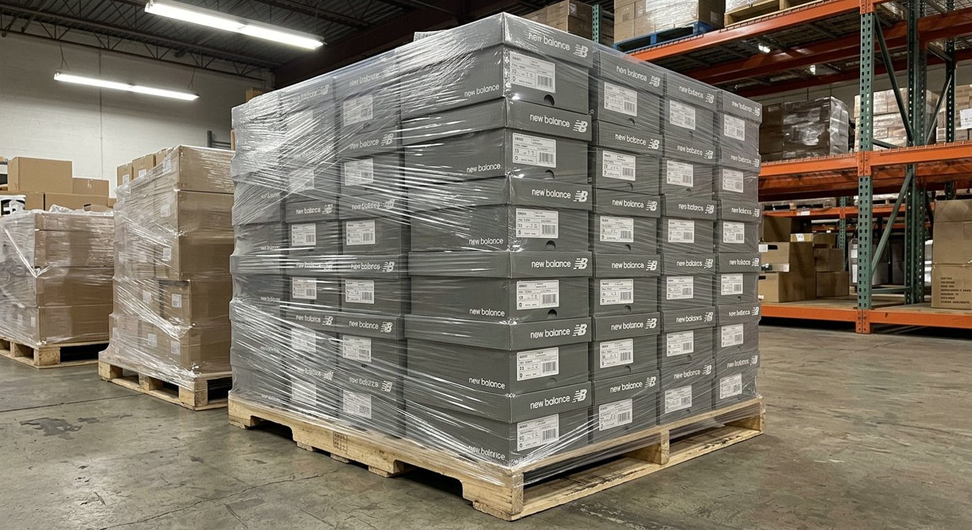Premium New Balance Sneaker Pallet – 180 Pair Wholesale Footwear Lot