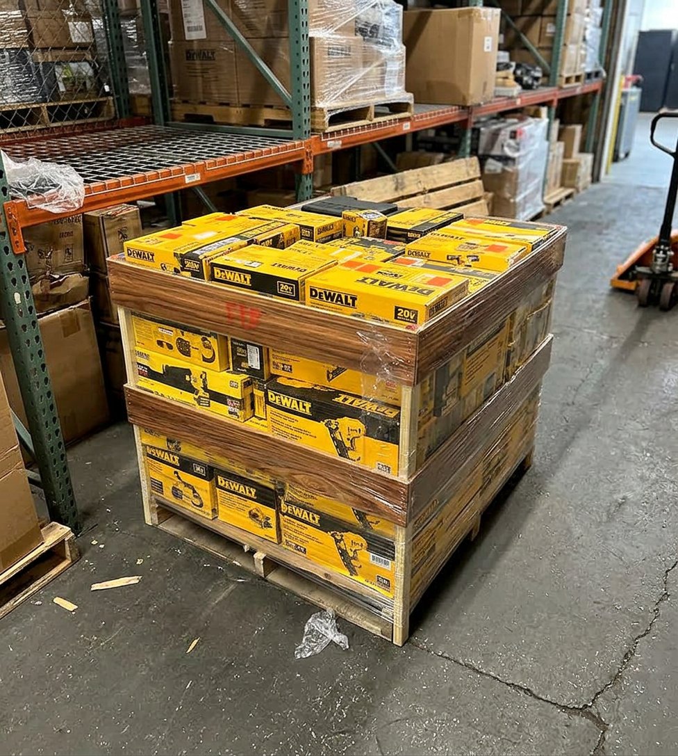 Pallet de Herramientas DEWALT de 35 Piezas – Lote para el Hogar