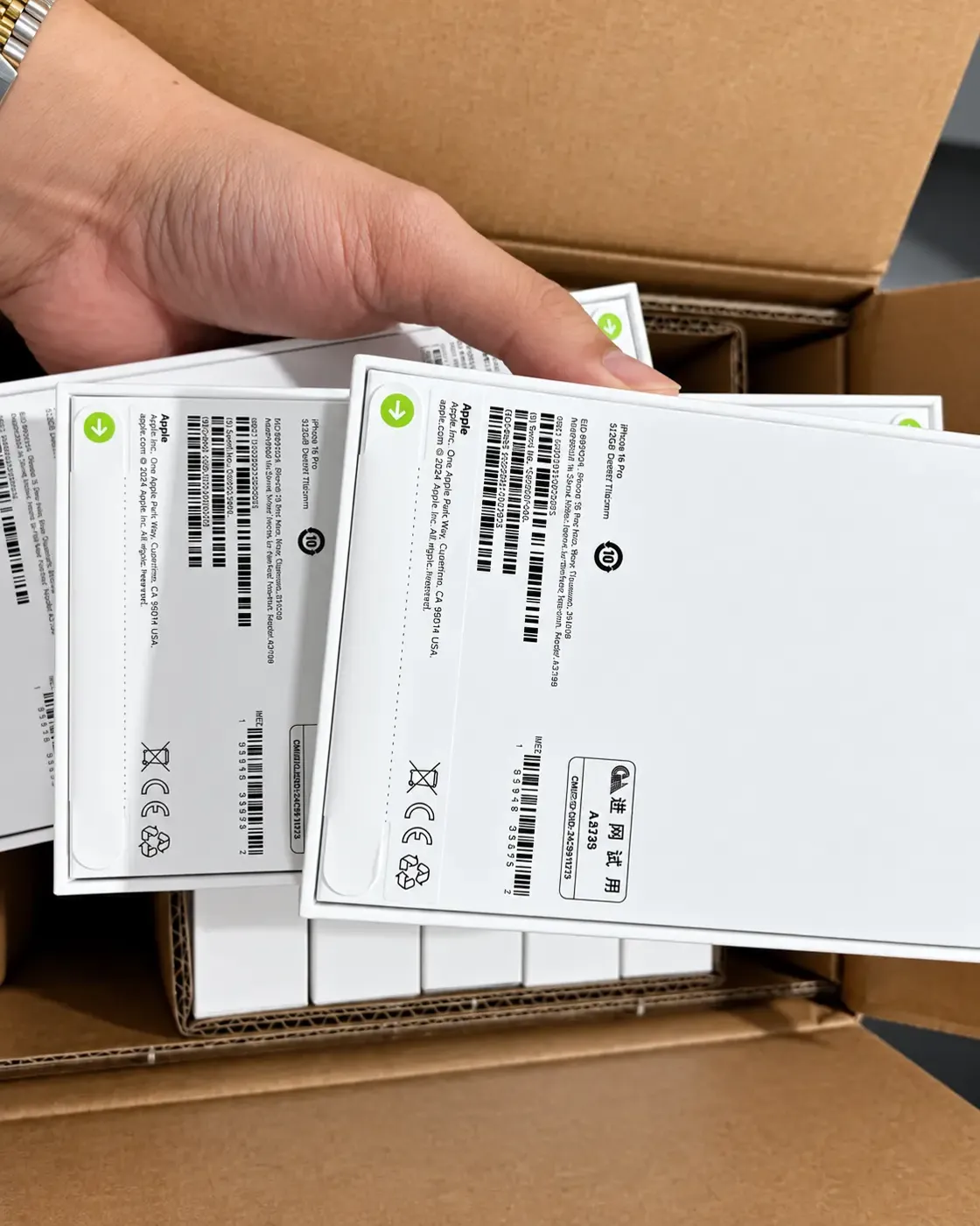 Lote de Apple iPhone 16 Pro – 10 Unidades