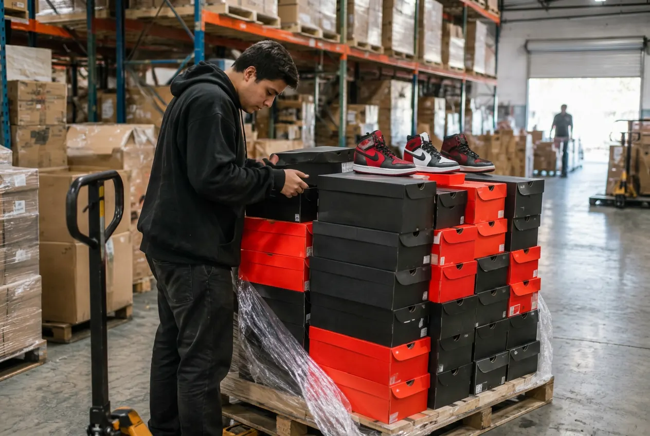 Sneaker & Footwear Pallets